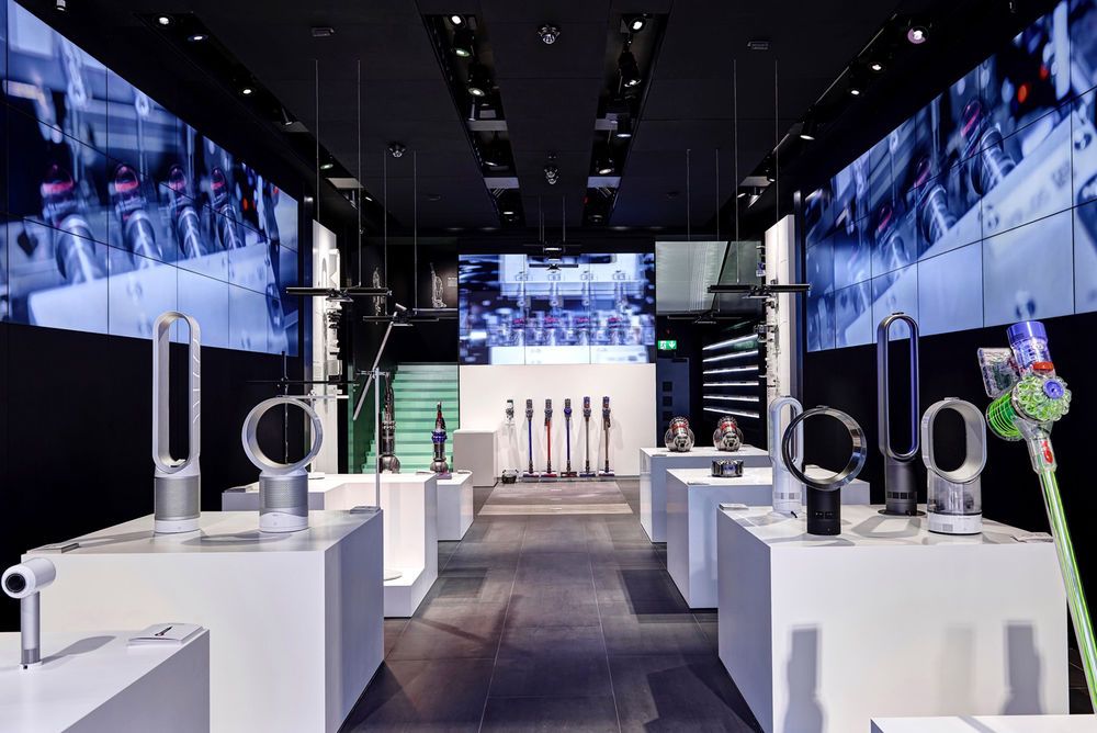 Inside a Dyson Demo Store